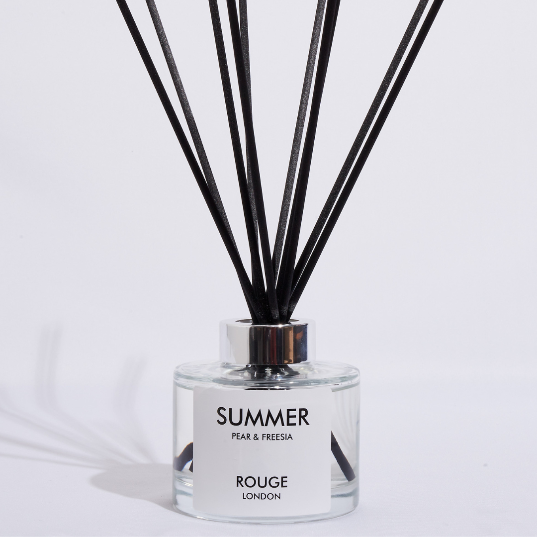 Summer - Pear & Freesia Luxury Scented Reed Diffuser – Happy Scent Co