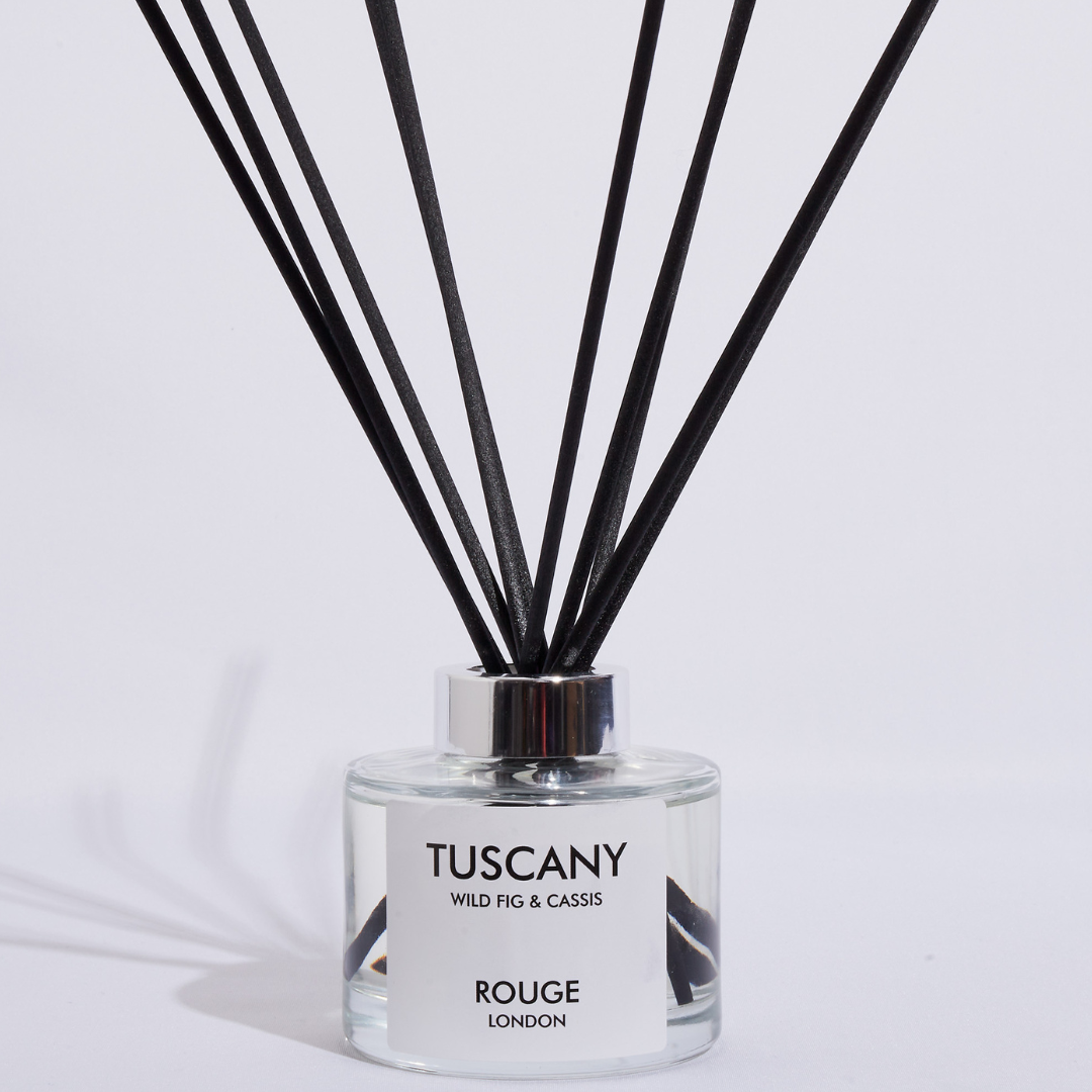 Tuscany - Wild Fig Cassis Luxury Scented Reed Diffuser – Happy Scent Co